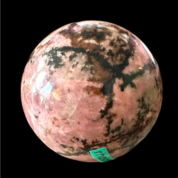 Rhodonite Crystal Sphere - Picture 4 of 9